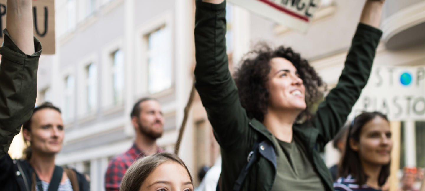 Prostest - burgerbeweging - Manifestatie - 1