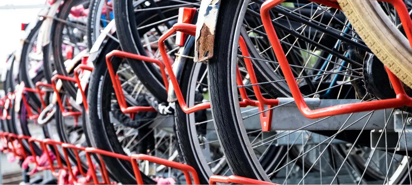 Fietsenrekken - Fietsen - Mobiliteit