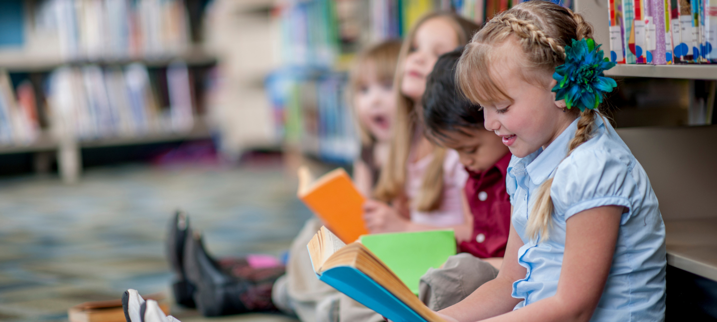 Lezen kinderen - Bibliotheek