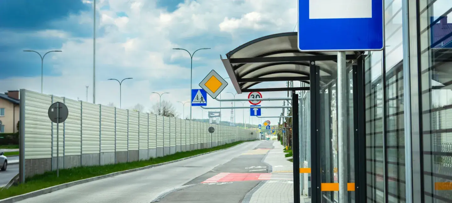 Bushalte - OV - Openbaar Vervoer - Mobiliteit