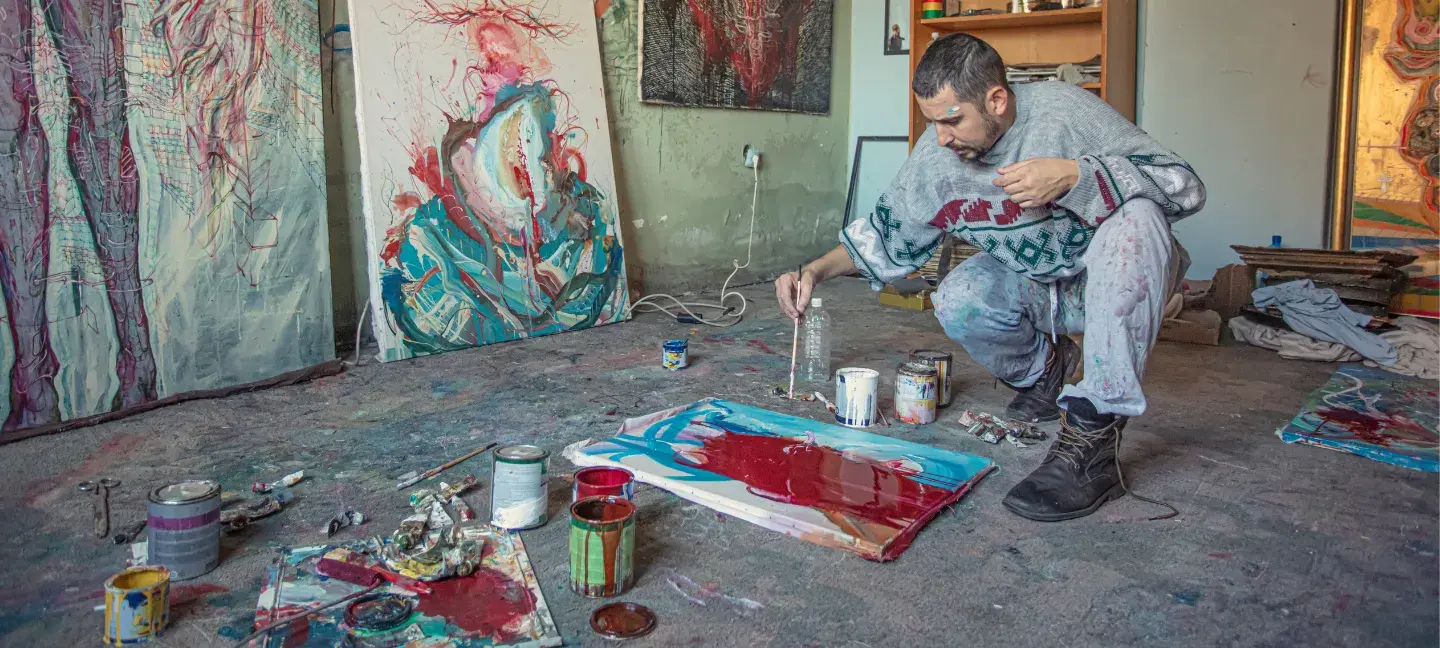 Kunst - Cultuur - Oekrainse kunstenaar - Schilderen