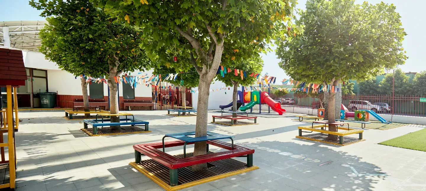 Schoolplein - Groen schoolplein