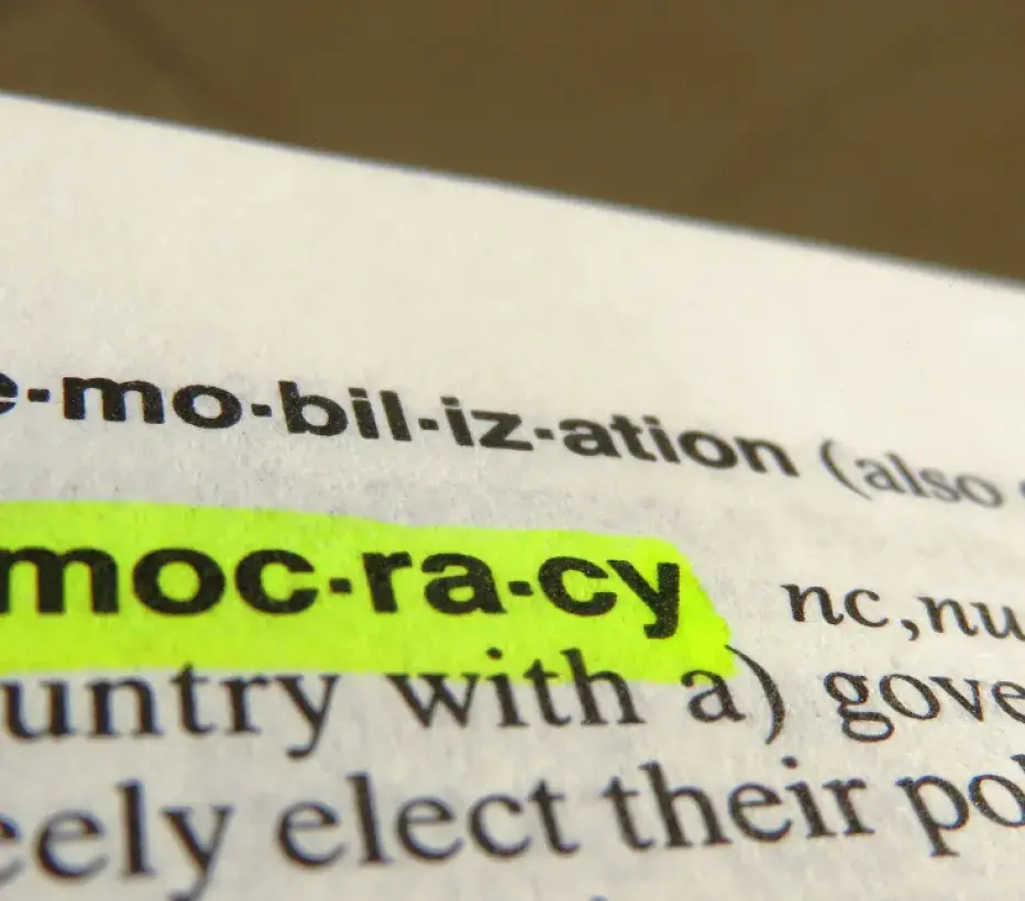 Democratie - Vrijheid van meningsuiting