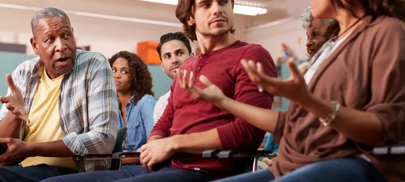 Ontmoeting - Buurtbewoners - Sociale cohesie - Maatschappelijk - Mensen - Ontmoeting